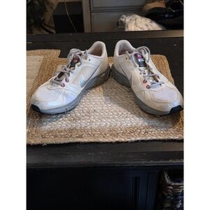 Nike XT Quick Fit Training Women's Size‎ 9.5 #415257-101, White/Gray/Slvr Shoes